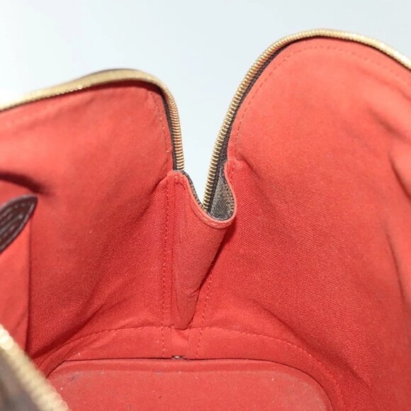 LOUIS VUITTON Damier Ebene Alma Hand Bag N51131 LV Auth 140459 - Picture 11 of 16